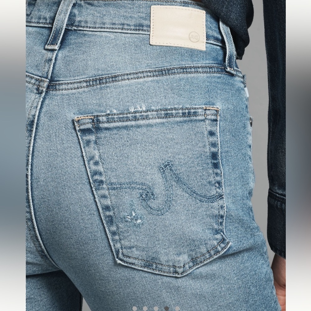 AG Kora high rise wide leg jeans sz 27 - Picture 4 of 10